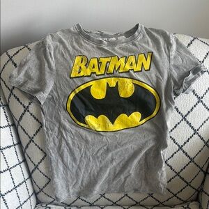 Gray Batman Graphic T-Shirt